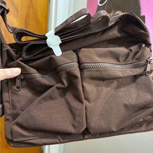 BAGGU Medium Cargo Crossbody in Coffee (NWT)